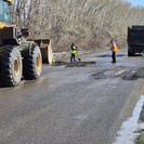 В ВКО продолжается ремонт трассы Усть-Каменогорск – Шемонаиха – граница РФ