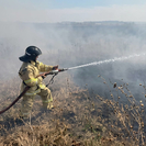 В ВКО на обширной территории горел сухостой