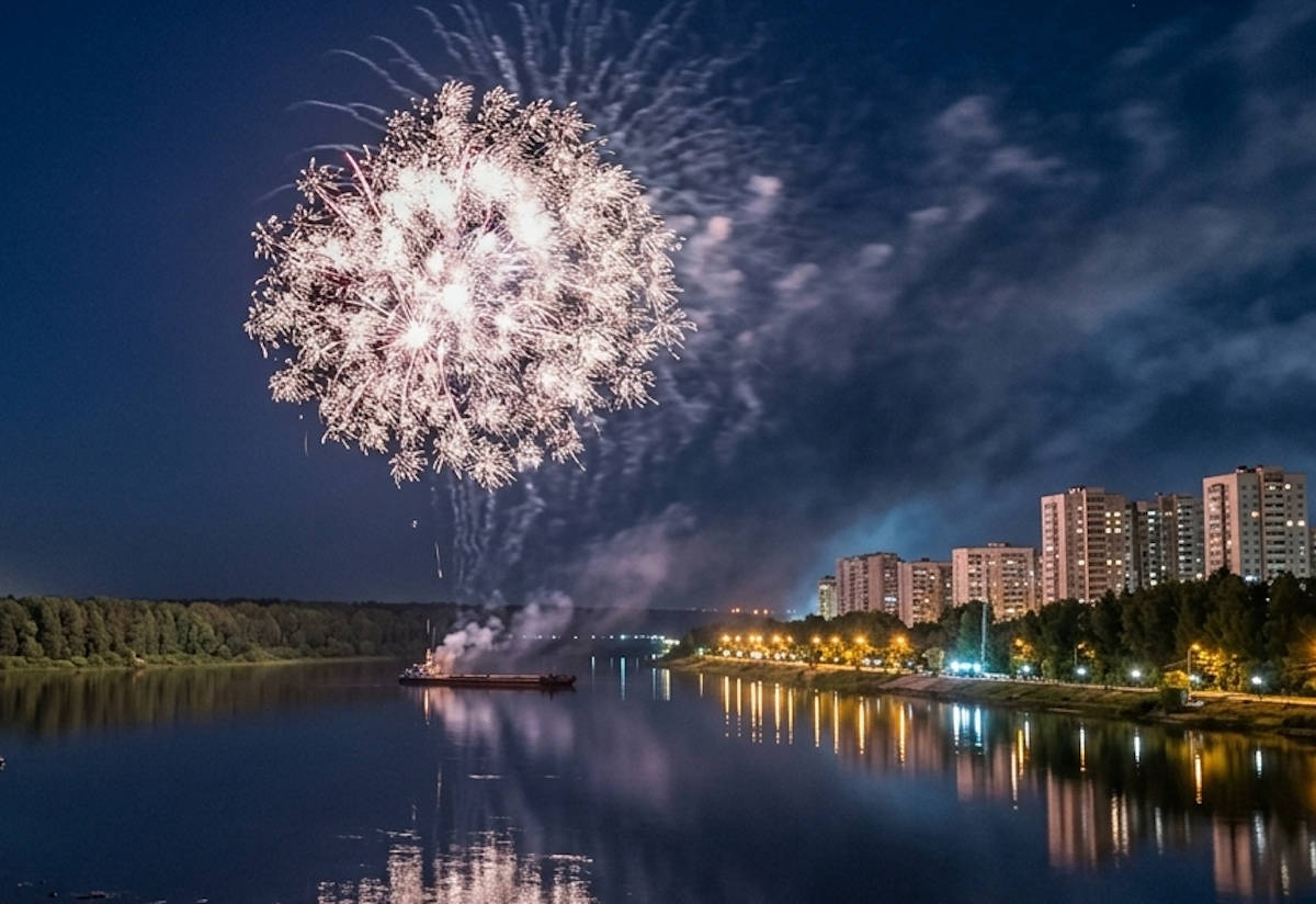 В Усть-Каменогорске 1 Мая на Речном вокзале будет фейерверк 