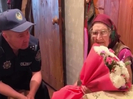 В ВКО участковый инспектор поздравил труженицу тыла с 95-летием 