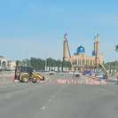 В Усть-Каменогорске частично перекрыли проспект Сатпаева
