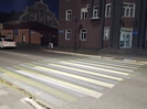 В Усть-Каменогорске действуют несколько проекционных пешеходных переходов