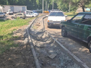 В Усть-Каменогорске в рамках дорожного ремонта обустраивают тротуары