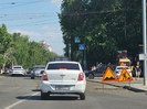 На проспекте Назарбаева в Усть-Каменогорске проводят средний ремонт