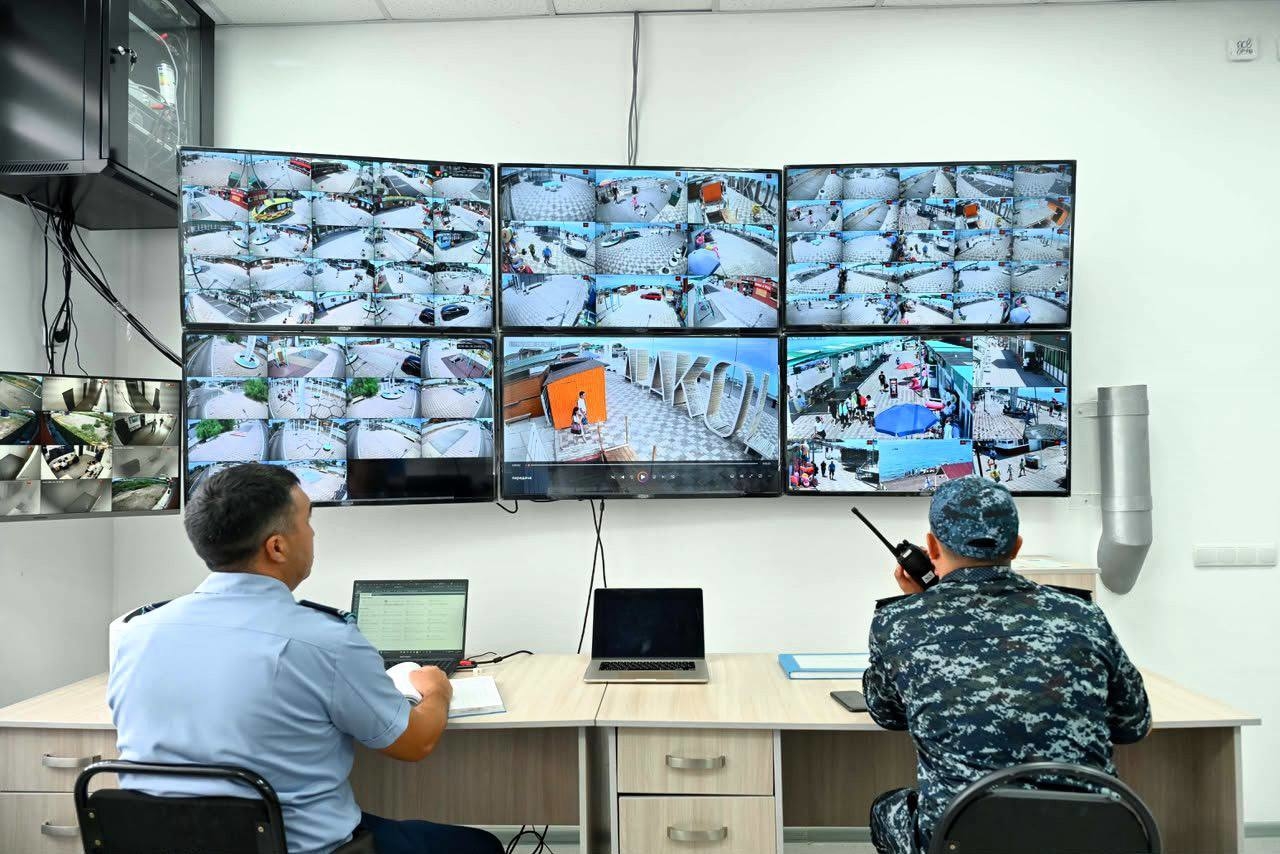 На побережье Алаколя в Урджарском районе установлено 223 камеры видеонаблюдения с элементами ИИ