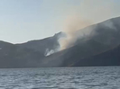 В Усть-Каменогорске на сопках горела трава