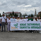 В Катон-Карагайском районе в рамках акции «Таза Қазақстан» собрали 3 тонны мусора