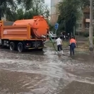 В Усть-Каменогорске устраняют последствия ливня 
