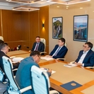 ШҚО әкімі «Қазпошта» АҚ басқарма төрағасымен кездесті 