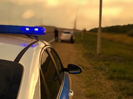 В ВКО лежавший на трассе камень повредил бензобак автомобиля