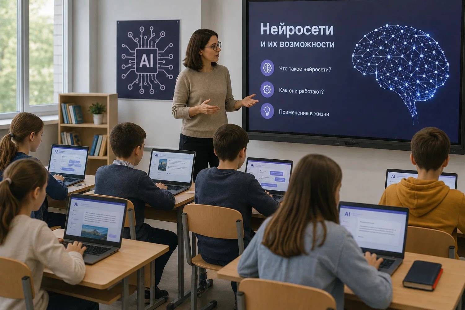 Искусственный интеллект официально включили в школьную программу Казахстана