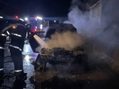 В Усть-Каменогорске произошел автопожар