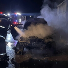 В Усть-Каменогорске произошел автопожар