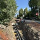 В Новой Бухтарме завершается масштабная реконструкция инженерных сетей