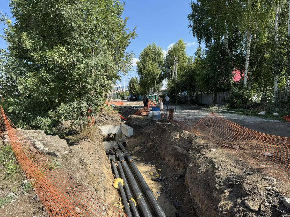 В Новой Бухтарме завершается масштабная реконструкция инженерных сетей