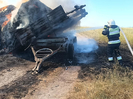 На полях ВКО сгорели более 150 тонн сена