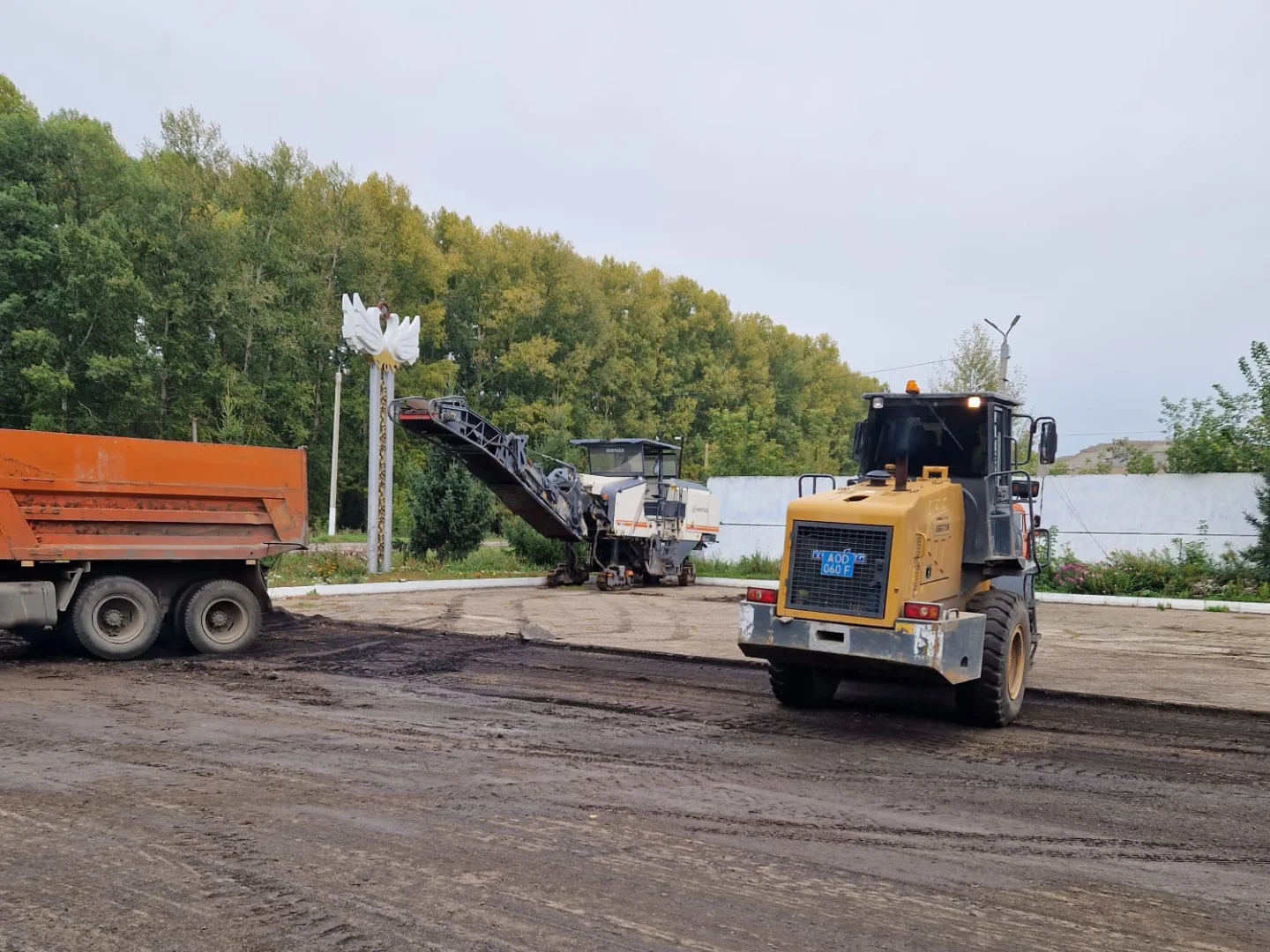 В Глубоковском районе ВКО ремонтируют дороги и мосты