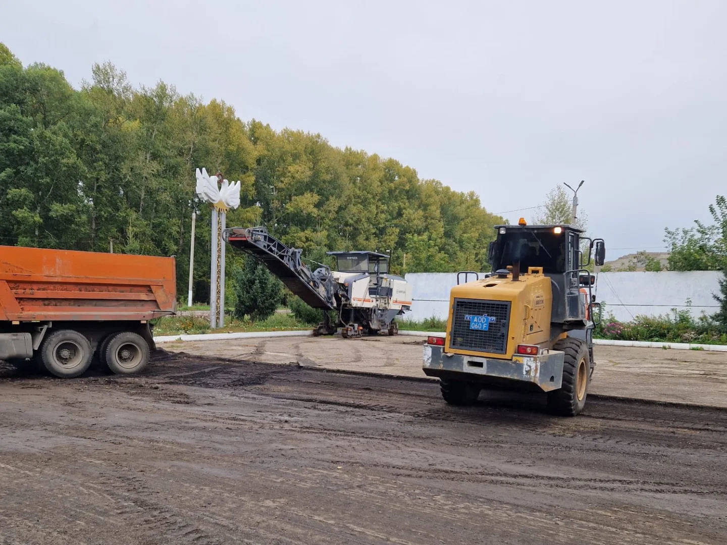 В Глубоковском районе ВКО ремонтируют дороги и мосты