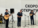 В Усть-Каменогорске военнослужащие выступили перед посетителями ТРЦ «Maxi Mall»