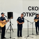 В Усть-Каменогорске военнослужащие выступили перед посетителями ТРЦ «Maxi Mall»