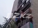 В Усть-Каменогорске при пожаре спасли человека