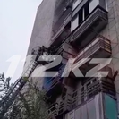 В Усть-Каменогорске при пожаре спасли человека