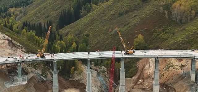 В ВКО назвали дату открытия моста на дороге в обход Осиновского перевала 