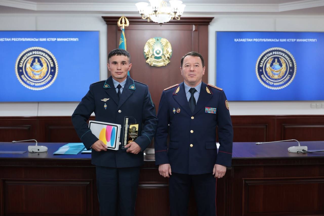 Лучший оперативник МВД служит в Усть-Каменогорске