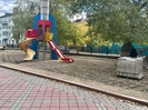 В Усть-Каменогорске на бульваре Гагарина ведется ремонт