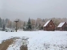 В нескольких районах ВКО выпал снег