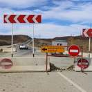 На Бухтарминской трассе снова приходится ездить по «тёщиному языку»