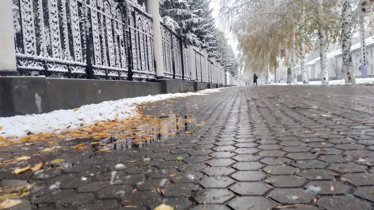 В Усть-Каменогорске снова ожидается снег