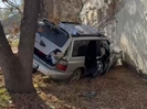 В Усть-Каменогорске автомобиль врезался в дерево