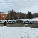 В Риддере наблюдается скопление патрульных машин