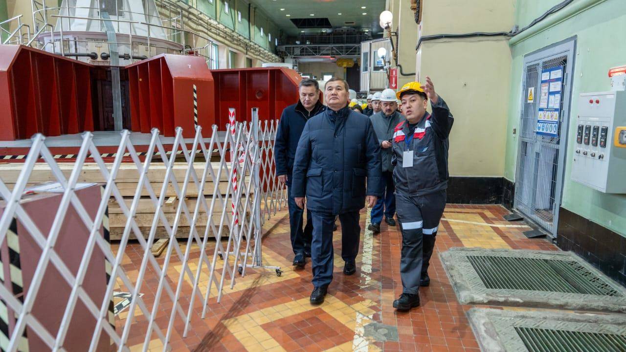 Өскемен СЭС-ін жаңғырту жұмыстары жалғасып жатыр