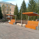 Реконструкция сквера Тайшибаева в Риддере подходит к концу