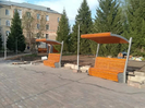 Реконструкция сквера Тайшибаева в Риддере подходит к концу
