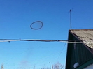Таинственное черное кольцо наблюдали над поселком в Акмолинской области