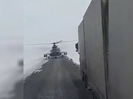 Посадку вертолета на трассу перед дальнобойщиками объяснили в МО РК
