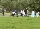 Массовая драка на свадьбе в Семее попала на видео